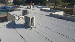 איטום גג מבנה באמצעות יריעות ביטומניות - ביצוע של חברת "א. גואטה איטום ובידוד"